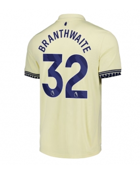 Billige Fotballdrakt Everton Jarrad Branthwaite #32 Replika Bortedrakt 2025-26 Kortermet